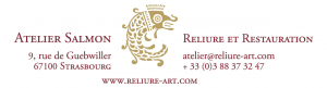Logo de Reliure d'art Atelier Salmon